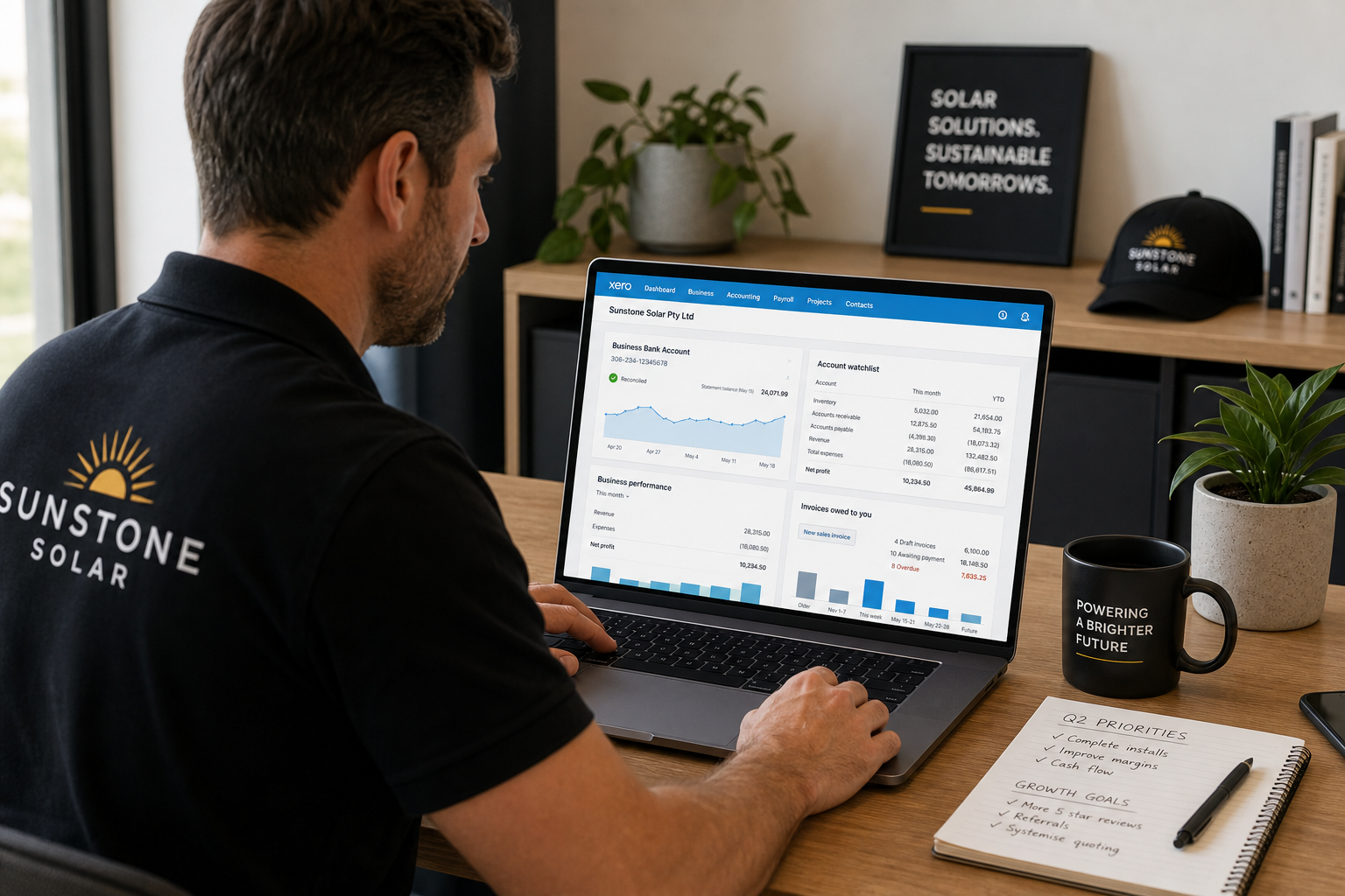 Best Accounting Software for Solar & Electrical Businesses in Australia: Xero vs MYOB vs QuickBooks