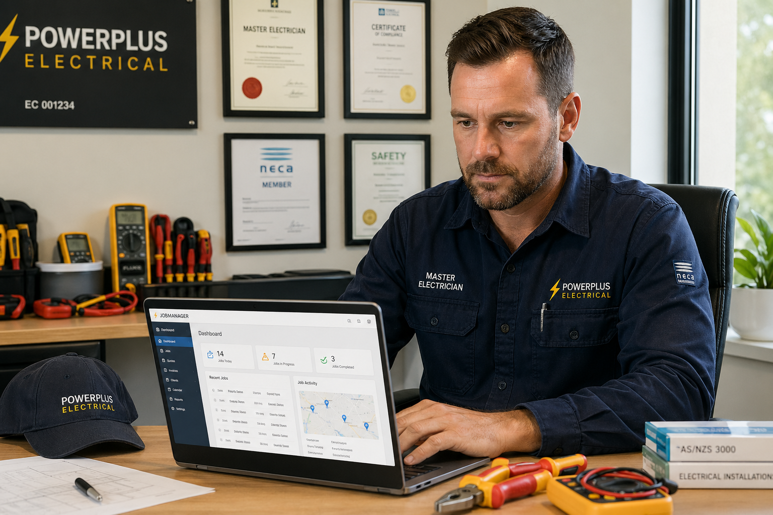 Best Job Management Software for Electricians Australia 2026