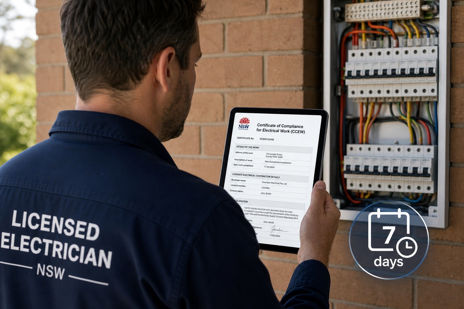 When Is a CCEW Legally Required in NSW? The 7-Day Deadline Rule Explained