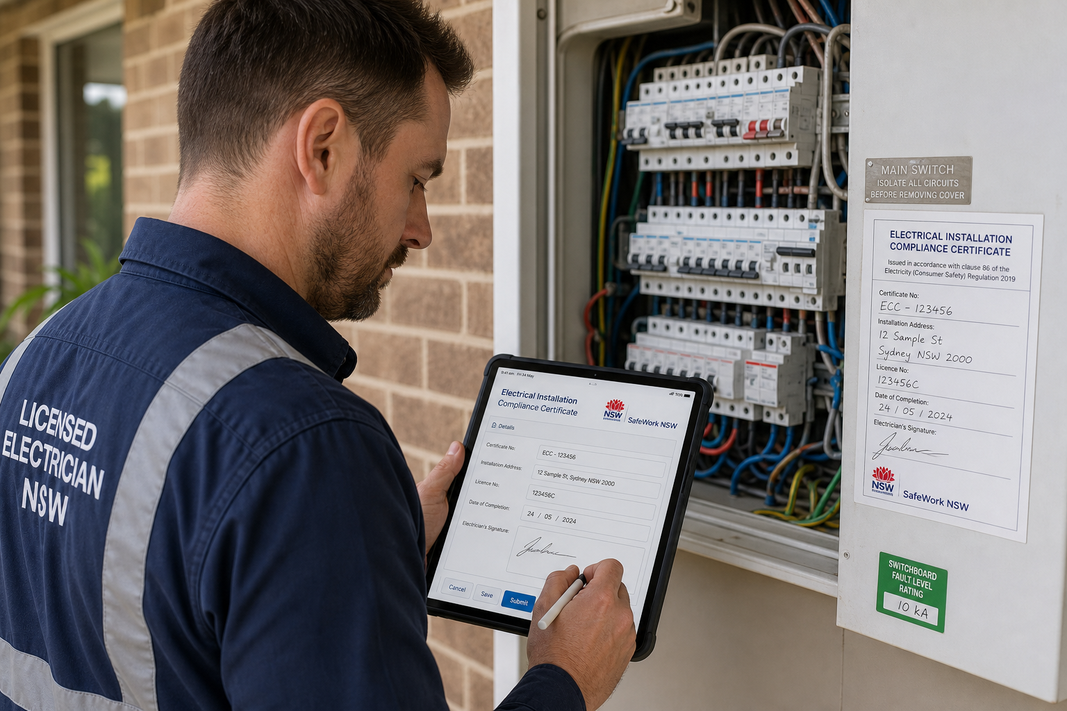 CCEW NSW: Certificate of Compliance — Electrical Work Guide for Electricians