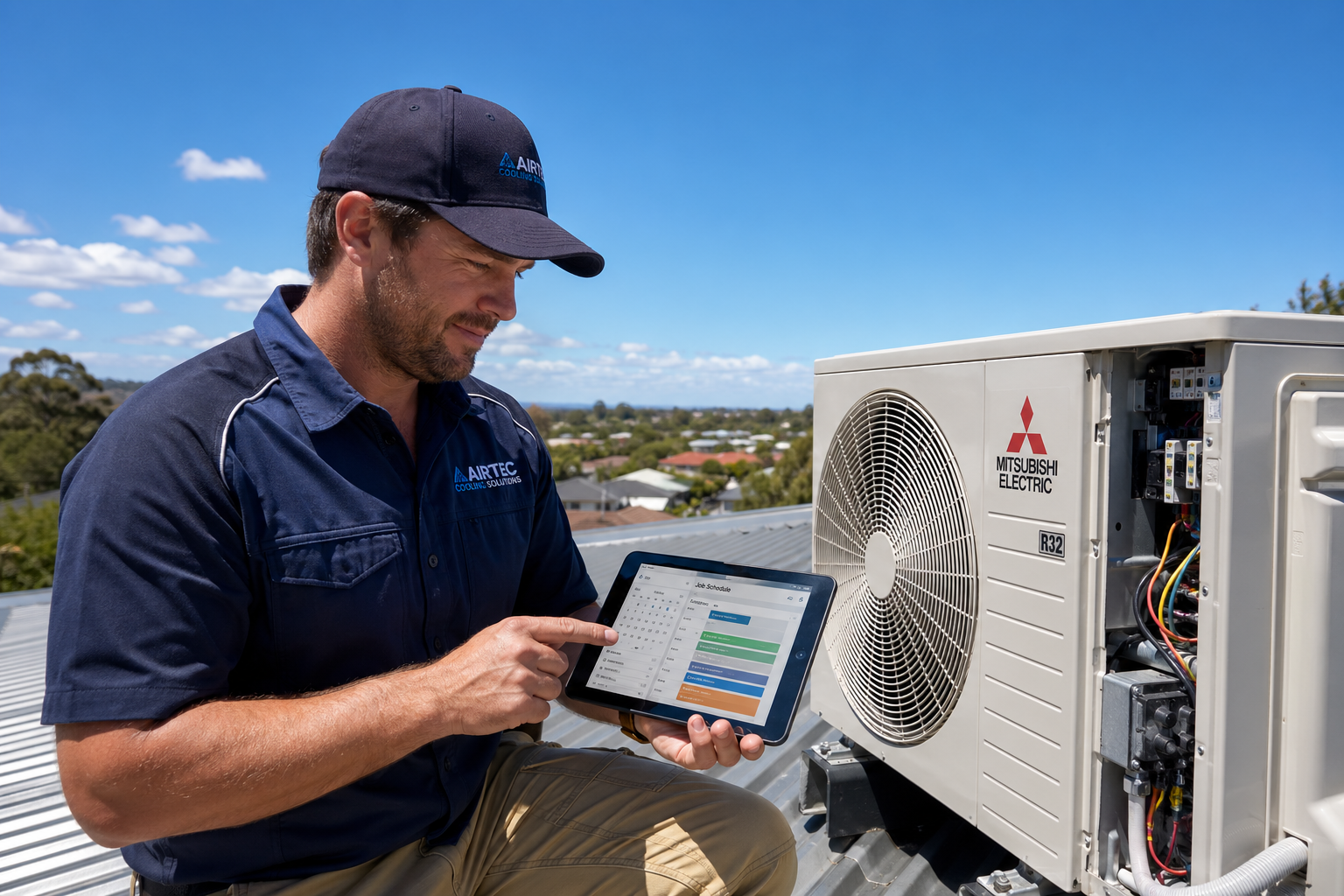 ServiceM8 for HVAC Technicians: Job Management Built for Australian Air Con and Refrigeration Businesses