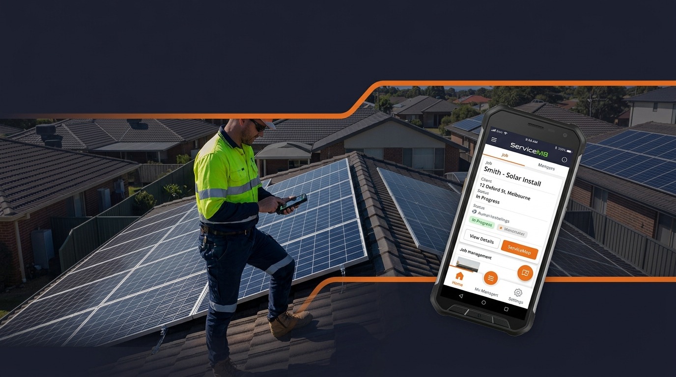 ServiceM8 for Solar Installers: The Job Management Platform Built for Compliance