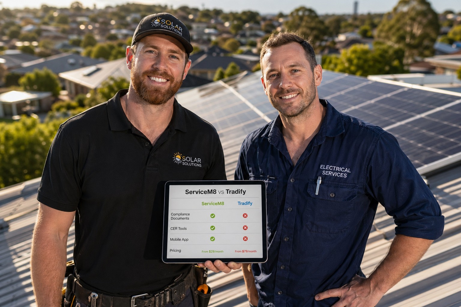 ServiceM8 vs Tradify for Solar and Electrical Businesses: A Detailed 2026 Comparison