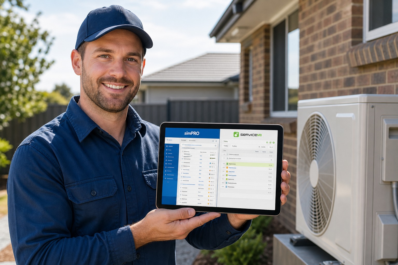 Simpro vs ServiceM8: Which Fits a 3-Man HVAC Business Better?